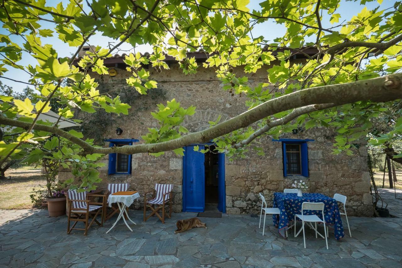 Mercouri Stone Cottage Korakokhórion Exterior foto